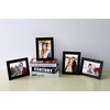 image:imageGolden State Art Pack Of 25 5X7 Paper Picture Frames With Easel Photo Frame Cards Diy Cardboard Black Silver LiningBlackSilver Lining