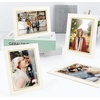 image:imageGolden State Art Pack Of 25 5X7 Paper Picture Frames With Easel Photo Frame Cards Diy Cardboard Black Silver LiningIvoryGold Lining
