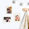 image:imageGolden State Art Pack Of 25 5X7 Paper Picture Frames With Easel Photo Frame Cards Diy Cardboard Black Silver LiningIvoryGold Lining