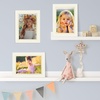 image:imageGolden State Art Pack Of 25 5X7 Paper Picture Frames With Easel Photo Frame Cards Diy Cardboard Black Silver LiningIvoryGold Lining