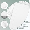 image:imageGolden State Art Pack Of 25 5X7 Paper Picture Frames With Easel Photo Frame Cards Diy Cardboard Black Silver LiningWhite