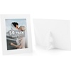 image:imageGolden State Art Pack Of 25 5X7 Paper Picture Frames With Easel Photo Frame Cards Diy Cardboard Black Silver LiningWhite