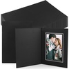 image:imageGolden State Art Pack of 100 4x6 Photo Folders Black with Gold Lining All Occasions  Cardboard Picture Frame Paper Photo Frame Cards GreetingsInvitation Cards Special Events Graduation Christmas WeddingBlack With Silver Lining