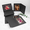 image:imageGolden State Art Pack of 100 4x6 Photo Folders Black with Gold Lining All Occasions  Cardboard Picture Frame Paper Photo Frame Cards GreetingsInvitation Cards Special Events Graduation Christmas WeddingBlack With Silver Lining