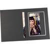 image:imageGolden State Art Pack of 100 4x6 Photo Folders Black with Gold Lining All Occasions  Cardboard Picture Frame Paper Photo Frame Cards GreetingsInvitation Cards Special Events Graduation Christmas WeddingBlack With Silver Lining