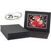 image:imageGolden State Art Pack of 100 4x6 Photo Folders Black with Gold Lining All Occasions  Cardboard Picture Frame Paper Photo Frame Cards GreetingsInvitation Cards Special Events Graduation Christmas WeddingBlack With Silver Lining