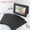 image:imageGolden State Art Pack of 100 4x6 Photo Folders Black with Gold Lining All Occasions  Cardboard Picture Frame Paper Photo Frame Cards GreetingsInvitation Cards Special Events Graduation Christmas WeddingBlack With Silver Lining