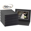 image:imageGolden State Art Pack of 100 4x6 Photo Folders Black with Gold Lining All Occasions  Cardboard Picture Frame Paper Photo Frame Cards GreetingsInvitation Cards Special Events Graduation Christmas WeddingBlack With Silver Lining