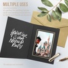 image:imageGolden State Art Pack of 100 4x6 Photo Folders Black with Gold Lining All Occasions  Cardboard Picture Frame Paper Photo Frame Cards GreetingsInvitation Cards Special Events Graduation Christmas WeddingBlack with Gold Lining