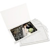 image:imageGolden State Art Pack of 100 4x6 Photo Folders Cardboard Picture Frame Paper Frame Cards GreetingsInvitation Special Events Graduation Christmas Wedding GreyGray