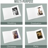 image:imageGolden State Art Pack of 100 4x6 Photo Folders Cardboard Picture Frame Paper Frame Cards GreetingsInvitation Special Events Graduation Christmas Wedding BlackWhite