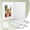 image:imageGolden State Art Pack of 100 4x6 Photo Folders Cardboard Picture Frame Paper Frame Cards GreetingsInvitation Special Events Graduation Christmas Wedding BlackWhite