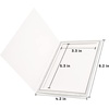 image:imageGolden State Art Pack of 100 4x6 Photo Folders Cardboard Picture Frame Paper Frame Cards GreetingsInvitation Special Events Graduation Christmas Wedding GreyGray