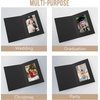image:imageGolden State Art Pack of 100 4x6 Photo Folders Cardboard Picture Frame Paper Frame Cards GreetingsInvitation Special Events Graduation Christmas Wedding BlackBlack