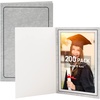 image:imageGolden State Art Pack of 100 4x6 Photo Folders Cardboard Picture Frame Paper Frame Cards GreetingsInvitation Special Events Graduation Christmas Wedding GreyGray