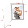 image:imageGolden State Art Pack of 100 4x6 Photo Folders Cardboard Picture Frame Paper Frame Cards GreetingsInvitation Special Events Graduation Christmas Wedding GreyGray