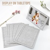 image:imageGolden State Art Pack of 100 4x6 Photo Folders Cardboard Picture Frame Paper Frame Cards GreetingsInvitation Special Events Graduation Christmas Wedding GreyGray