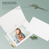 image:imageGolden State Art Pack of 100 4x6 Photo Folders Cardboard Picture Frame Paper Frame Cards GreetingsInvitation Special Events Graduation Christmas Wedding GreyWhite