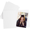 image:imageGolden State Art Pack of 100 4x6 or 5x7 Photo Folders Cardboard Picture Frame Paper Frame Cards GreetingsInvitation Special Events Graduation Christmas WeddingWhite558 x 758