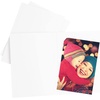 image:imageGolden State Art Pack of 100 4x6 or 5x7 Photo Folders Cardboard Picture Frame Paper Frame Cards GreetingsInvitation Special Events Graduation Christmas WeddingWhitePack of 25