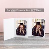 image:imageGolden State Art Pack of 100 4x6 or 5x7 Photo Folders Cardboard Picture Frame Paper Frame Cards GreetingsInvitation Special Events Graduation Christmas WeddingWhite558 x 758