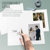 image:imageGolden State Art Pack of 100 5x7 Photo Folders Cardboard Picture Frame Paper Photo Frame Cards GreetingsInvitation Cards Special Events Graduation Christmas WeddingBlackWhite