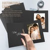 image:imageGolden State Art Pack of 100 5x7 Photo Folders Cardboard Picture Frame Paper Photo Frame Cards GreetingsInvitation Cards Special Events Graduation Christmas WeddingBlackBlack