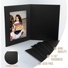 image:imageGolden State Art Pack of 100 5x7 Photo Folders Cardboard Picture Frame Paper Photo Frame Cards GreetingsInvitation Cards Special Events Graduation Christmas WeddingBlackBlack