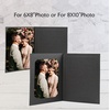 image:imageGolden State Art Pack of 100 6x8 or 8x10 Photo Folders Cardboard Picture Frame Paper Frame Cards GreetingsInvitation Special Events Graduation Christmas WeddingWhiteBlack