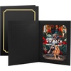 image:imageGolden State Art Pack of 100 6x8 or 8x10 Photo Folders Cardboard Picture Frame Paper Frame Cards GreetingsInvitation Special Events Graduation Christmas WeddingWhiteBlack