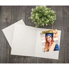 image:imageGolden State Art Pack of 100 6x8 or 8x10 Photo Folders Cardboard Picture Frame Paper Frame Cards GreetingsInvitation Special Events Graduation Christmas WeddingWhiteIvory
