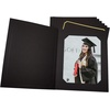 image:imageGolden State Art Pack of 100 6x8 or 8x10 Photo Folders Cardboard Picture Frame Paper Frame Cards GreetingsInvitation Special Events Graduation Christmas WeddingWhiteBlack