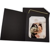 image:imageGolden State Art Pack of 100 6x8 or 8x10 Photo Folders Cardboard Picture Frame Paper Frame Cards GreetingsInvitation Special Events Graduation Christmas WeddingWhiteBlack