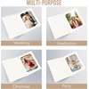 image:imageGolden State Art Pack of 100 6x8 or 8x10 Photo Folders Cardboard Picture Frame Paper Frame Cards GreetingsInvitation Special Events Graduation Christmas WeddingWhiteIvory