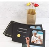 image:imageGolden State Art Pack of 100 6x8 or 8x10 Photo Folders Cardboard Picture Frame Paper Frame Cards GreetingsInvitation Special Events Graduation Christmas WeddingWhiteBlack