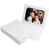 image:imageGolden State Art Pack of 100 6x8 or 8x10 Photo Folders Cardboard Picture Frame Paper Frame Cards GreetingsInvitation Special Events Graduation Christmas WeddingWhiteWhite