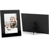 image:imageGolden State Art Pack of 25 4X6 Paper Picture Frames with Easel Photo Frame Cards DIY Cardboard Black Gold LiningBlack
