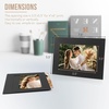 image:imageGolden State Art Pack of 25 4X6 Paper Picture Frames with Easel Photo Frame Cards DIY Cardboard Black Gold LiningBlack