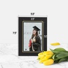 image:imageGolden State Art Pack of 25 4X6 Paper Picture Frames with Easel Photo Frame Cards DIY Cardboard Black Gold LiningBlackGold Lining