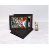 image:imageGolden State Art Pack of 25 4X6 Paper Picture Frames with Easel Photo Frame Cards DIY Cardboard Black Gold LiningBlackGold Lining