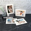image:imageGolden State Art Pack of 25 4X6 Paper Picture Frames with Easel Photo Frame Cards DIY Cardboard Black Gold LiningIvoryGold Lining