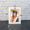 image:imageGolden State Art Pack of 25 4X6 Paper Picture Frames with Easel Photo Frame Cards DIY Cardboard Black Gold LiningIvoryGold Lining