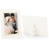 image:imageGolden State Art Pack of 25 4X6 Paper Picture Frames with Easel Photo Frame Cards DIY Cardboard Black Gold LiningIvoryGold Lining