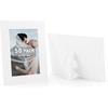 image:imageGolden State Art Pack of 25 4X6 Paper Picture Frames with Easel Photo Frame Cards DIY Cardboard Black Gold LiningWhite