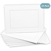 image:imageGolden State Art Pack of 25 4X6 Paper Picture Frames with Easel Photo Frame Cards DIY Cardboard Black Gold LiningWhite