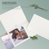 image:imageGolden State Art Pack of 50 5x7 Photo Folders Cardboard Picture Frame Paper Frame Cards GreetingsInvitation Special Events Graduation Christmas Wedding GreyWhite