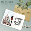 image:imageGolden State Art Pack of 50 5x7 Photo Folders Cardboard Picture Frame Paper Frame Cards GreetingsInvitation Special Events Graduation Christmas Wedding GreyWhite