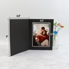 image:imageGolden State Art Pack of 50 5x7 Photo Folders Cardboard Picture Frame Paper Frame Cards GreetingsInvitation Special Events Graduation Christmas Wedding Black with Silver LiningBlackSilver Lining