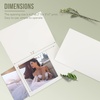 image:imageGolden State Art Pack of 50 5x7 Photo Folders Cardboard Picture Frame Paper Frame Cards GreetingsInvitation Special Events Graduation Christmas Wedding GreyWhite