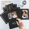 image:imageGolden State Art Pack of 50 Photo Folders for 4x6 or 5x7 Pictures  AcidFree CardboardPaper Frames Great Portraits Special Events Graduations WeddingsBlack with Gold LiningBlack With Gold Lining